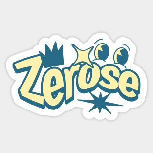 Zero base one zb1 zerose fandom typography text kpop | Morcaworks Sticker